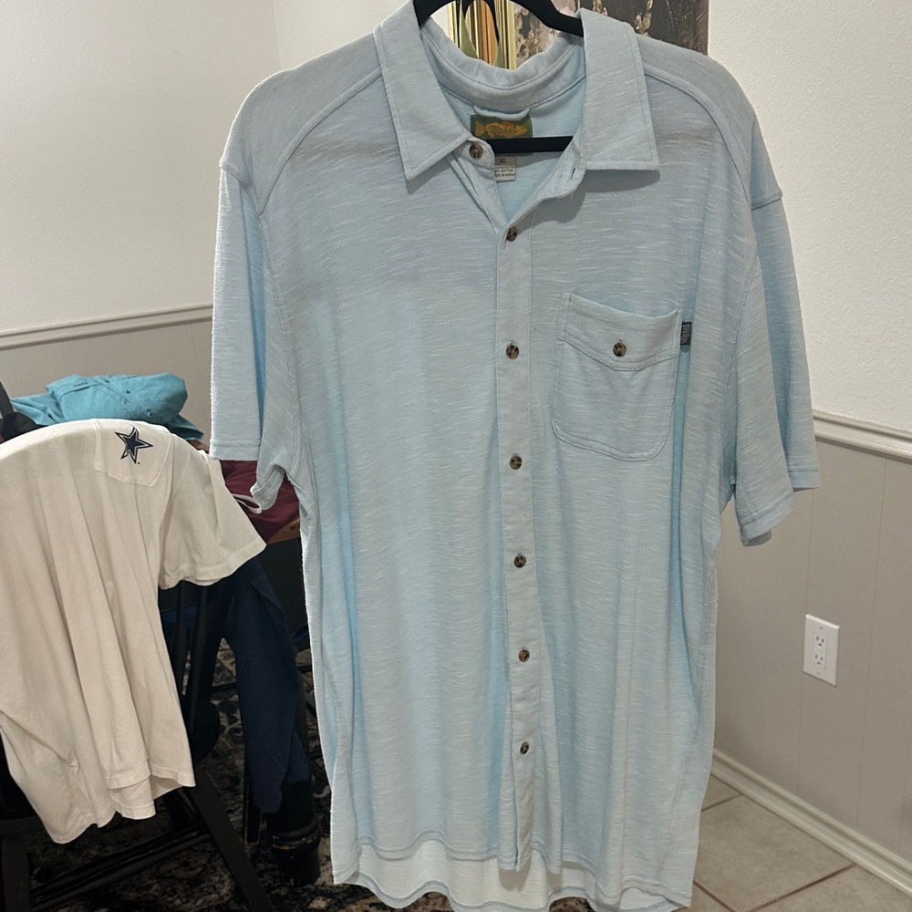 Light Blue Men's Shirt Marsh brand